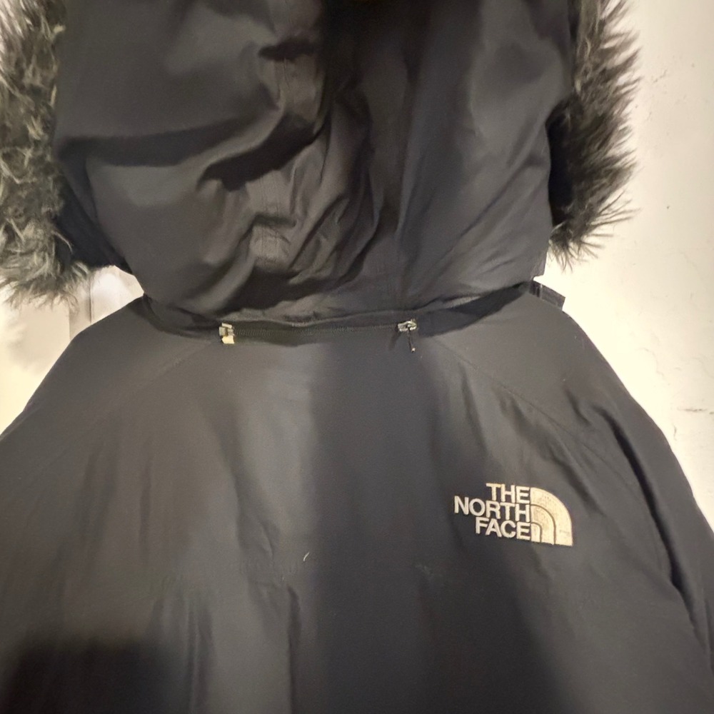 Vintage 2000s The North Face McMurdo Parka XL Goose Down HyVent Fur Hood - Picture 11 of 12